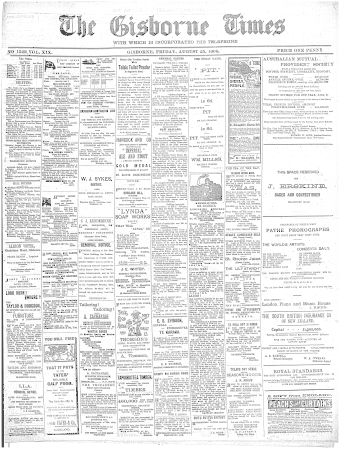 Issue page