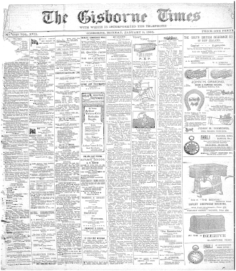 Issue page