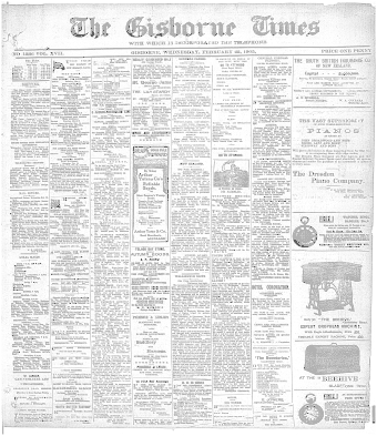 Issue page