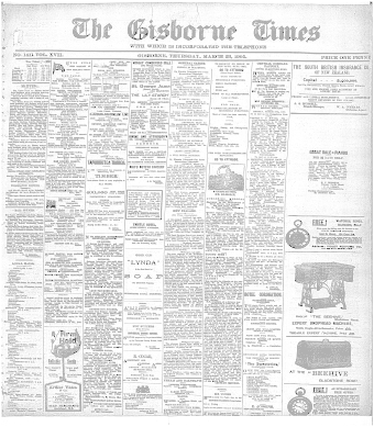 Issue page