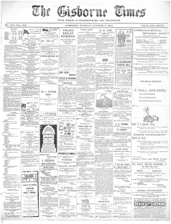 Issue page