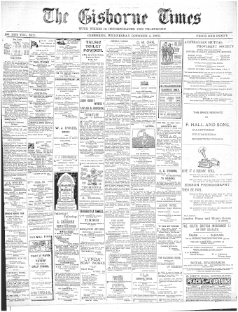 Issue page