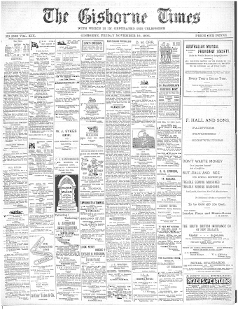 Issue page