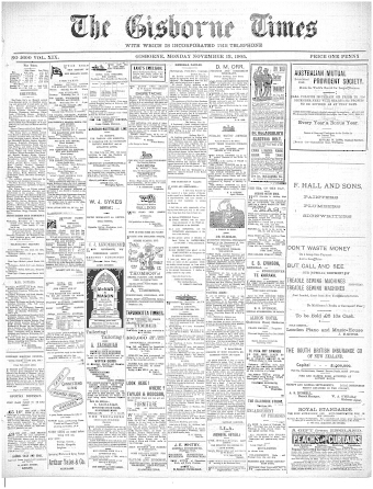 Issue page