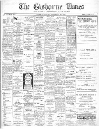 Issue page