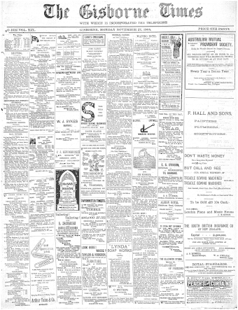 Issue page