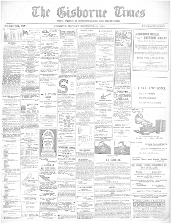 Issue page