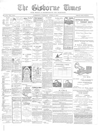 Issue page