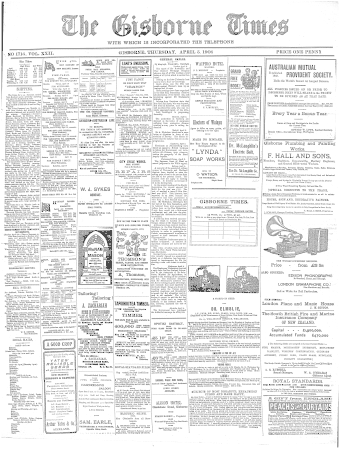Issue page