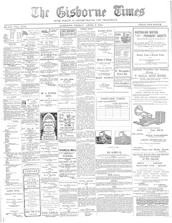 Issue page