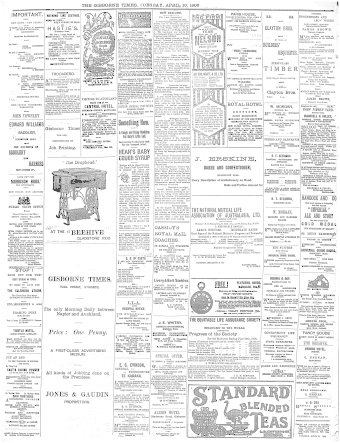 Issue page
