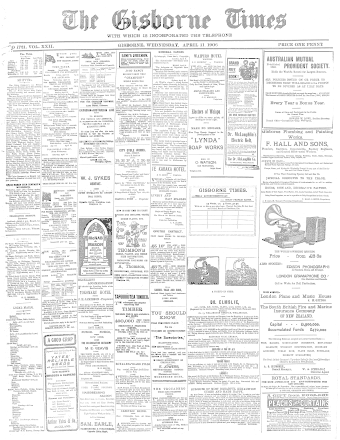 Issue page