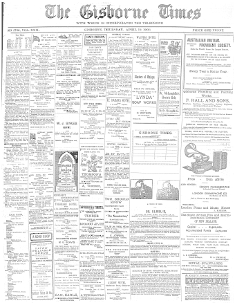 Issue page