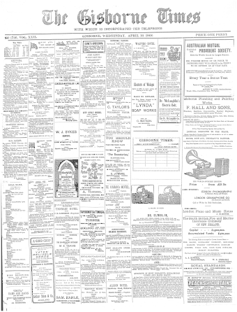 Issue page