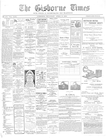 Issue page