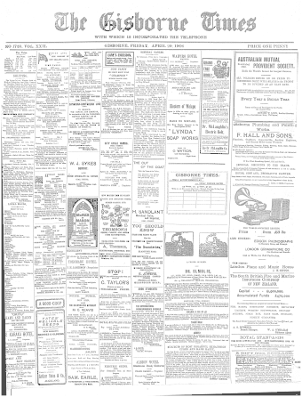 Issue page