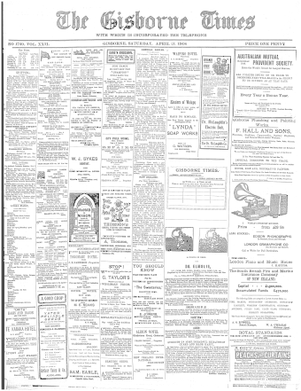 Issue page