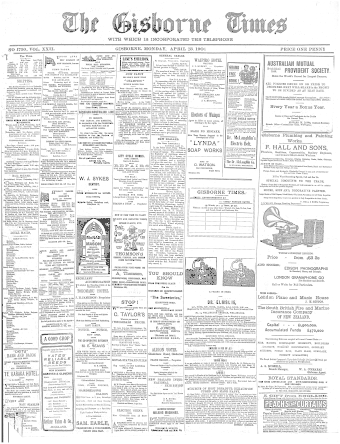 Issue page