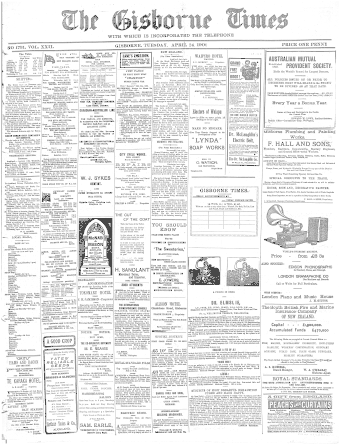 Issue page
