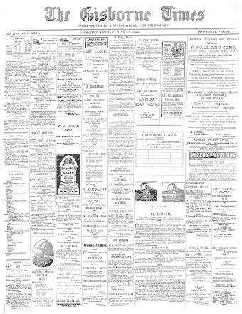 Issue page