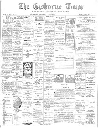 Issue page