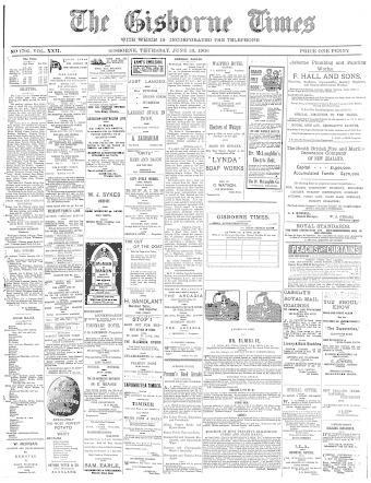 Issue page