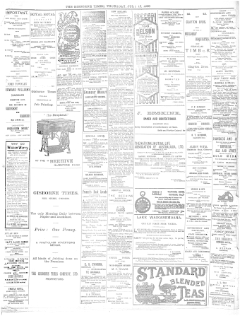 Issue page