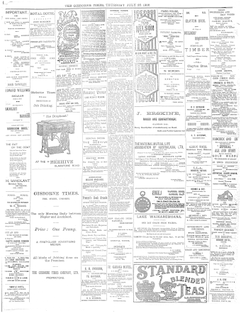 Issue page