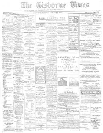 Issue page