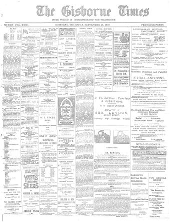 Issue page