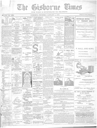 Issue page
