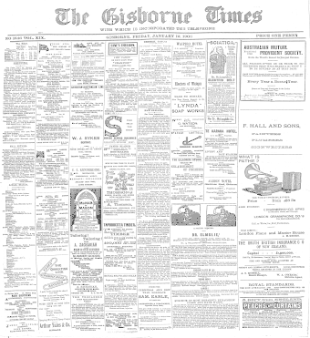 Issue page