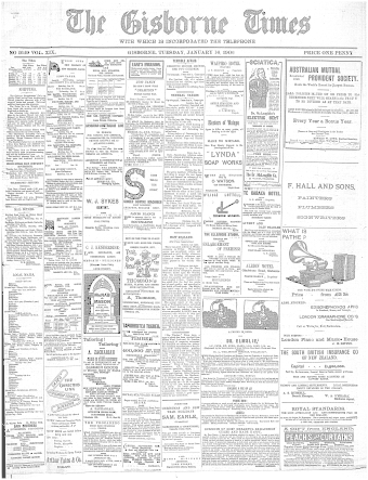 Issue page