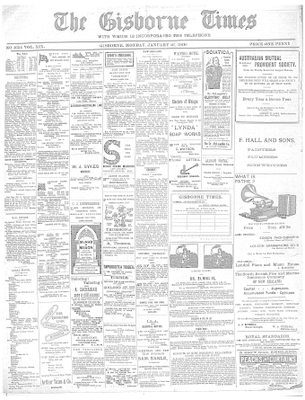 Issue page