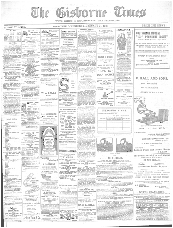 Issue page