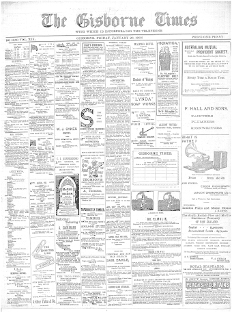 Issue page