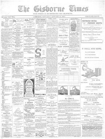Issue page