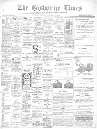 Issue page
