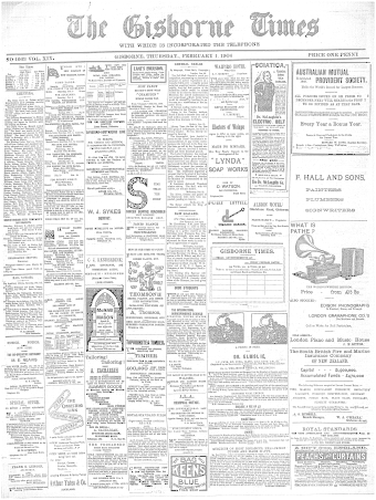 Issue page