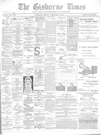 Issue page