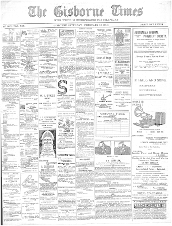Issue page