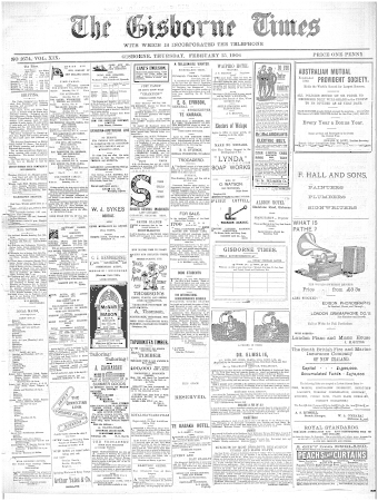 Issue page