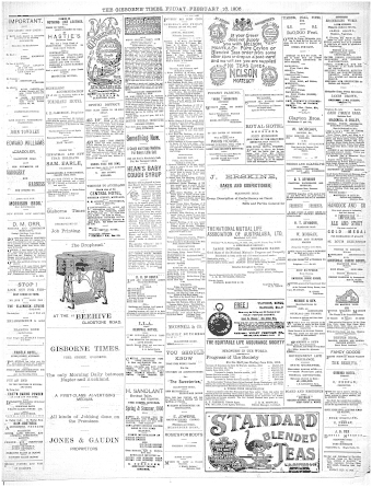 Issue page