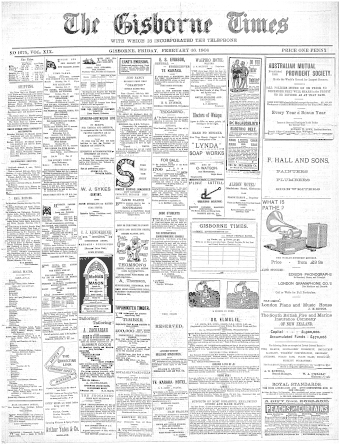 Issue page