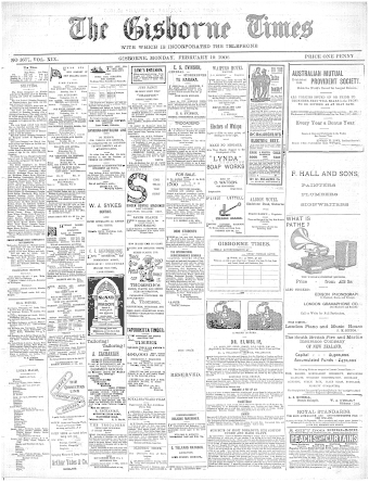 Issue page
