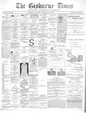 Issue page
