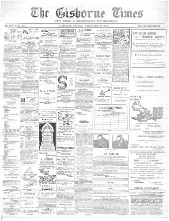 Issue page