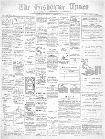 Issue page