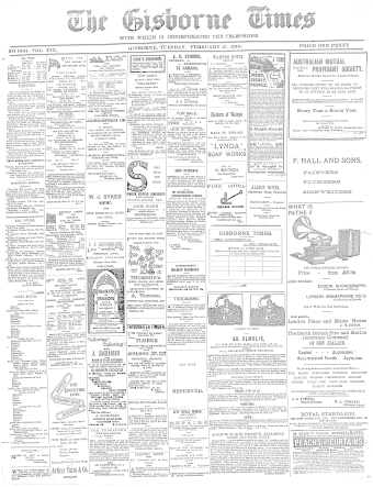 Issue page
