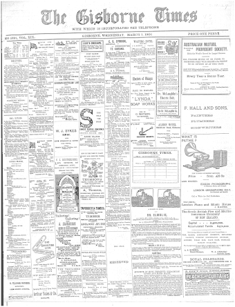 Issue page